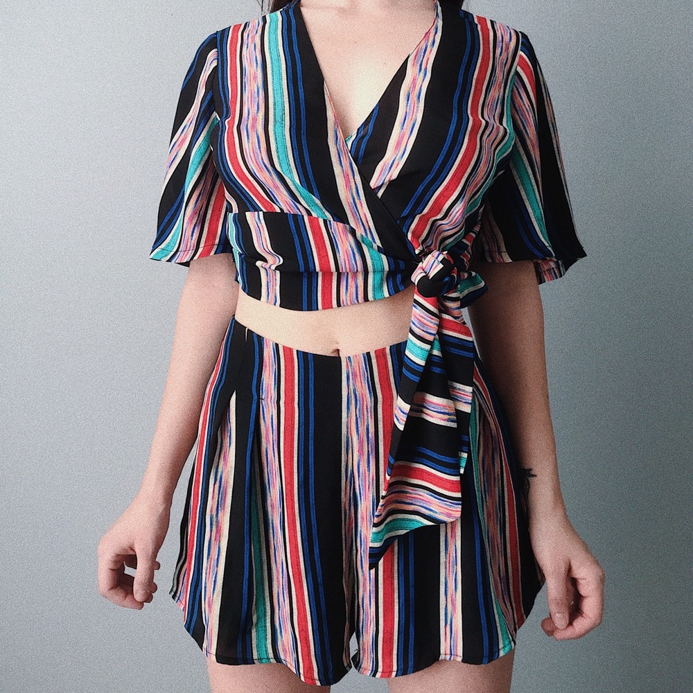 Striped Colorful Set - Picture 2 of 2